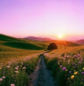 Beautiful natural landscape